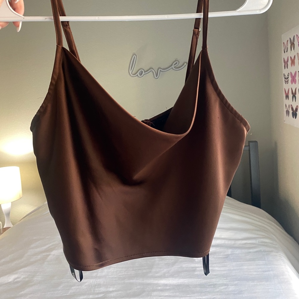 Forever 21 satin tank top